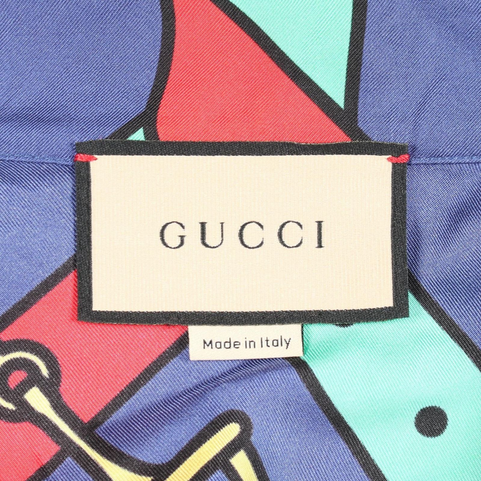 Gucci Horsebit Sherry Line Silk Jacket — view 3