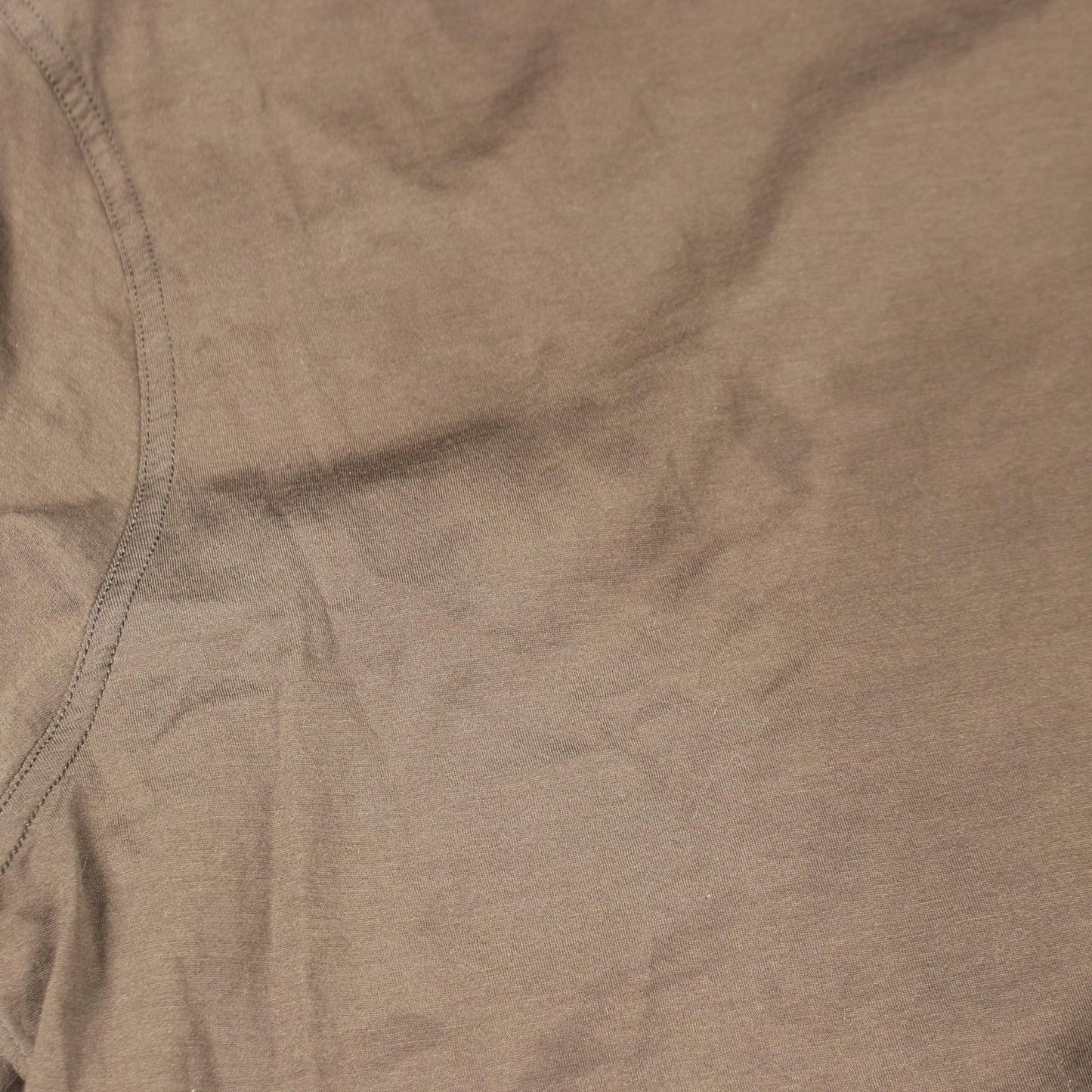 Hermes Long Sleeve T-Shirt H Embroidery Crew Neck Cotton — view 6