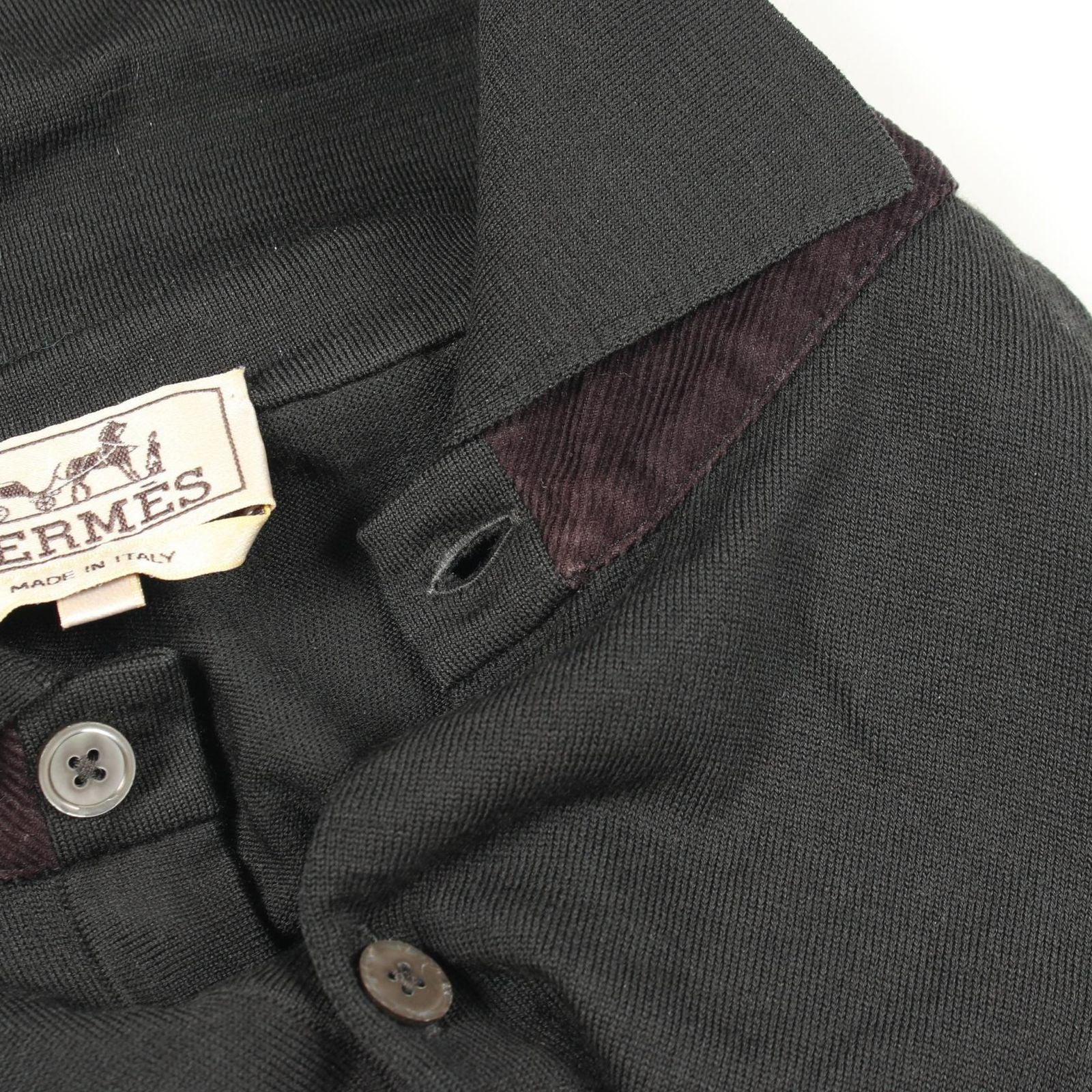 Hermes Polo Shirt Long Sleeve Wool — view 6
