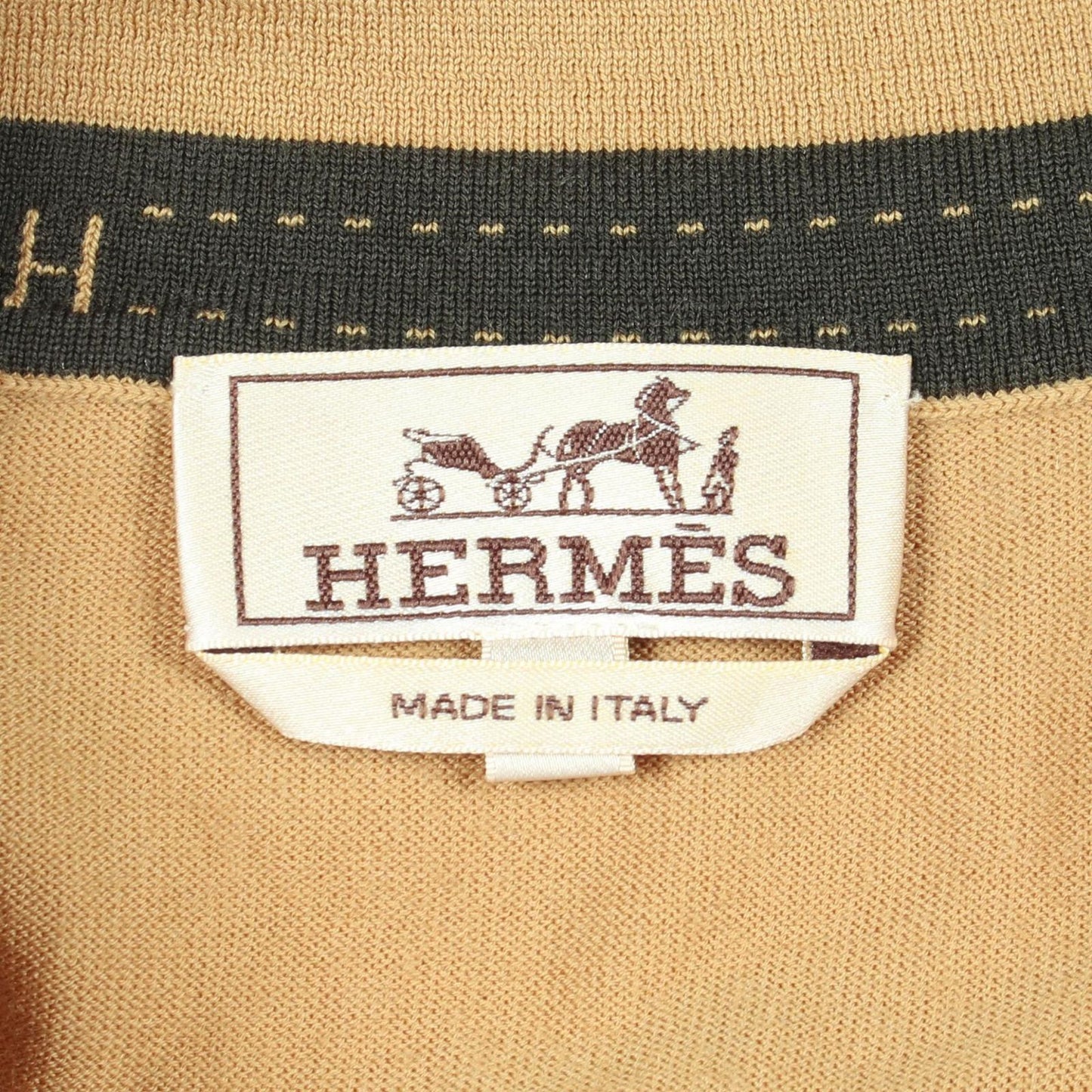 Hermes Polo Shirt Long Sleeve Wool — view 3