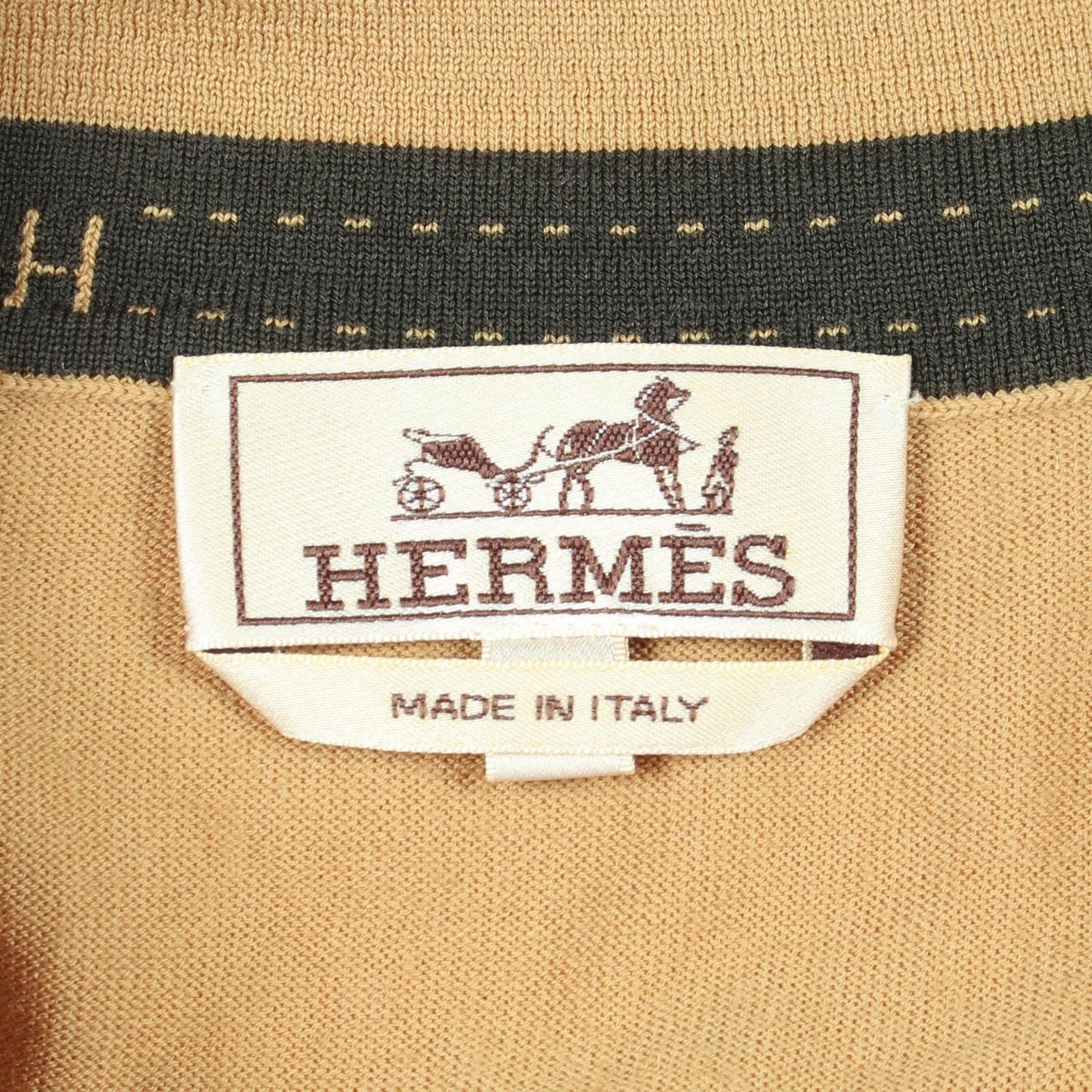 Hermes Polo Shirt Long Sleeve Wool — view 3