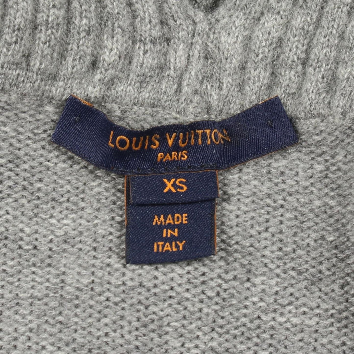 Louis Vuitton Knit High Neck Cashmere Cotton Sweater — view 3