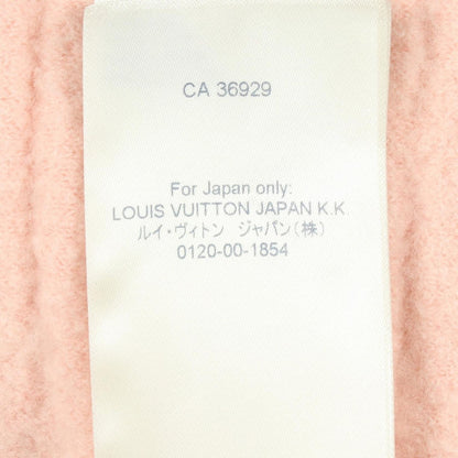 Louis Vuitton Knit Monogram Embossed Short Sleeve Wool Sweater — view 5