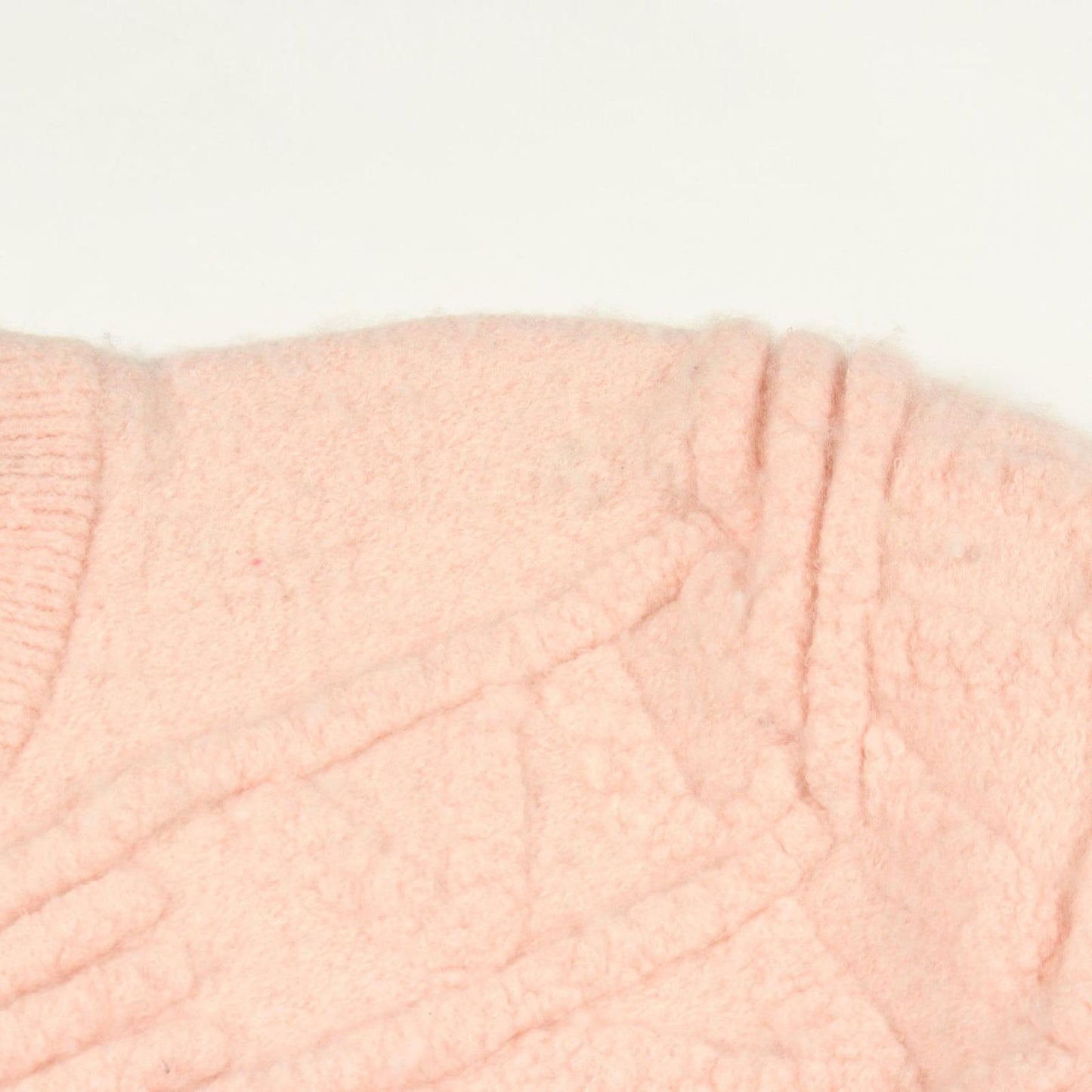 Louis Vuitton Knit Monogram Embossed Short Sleeve Wool Sweater — view 7