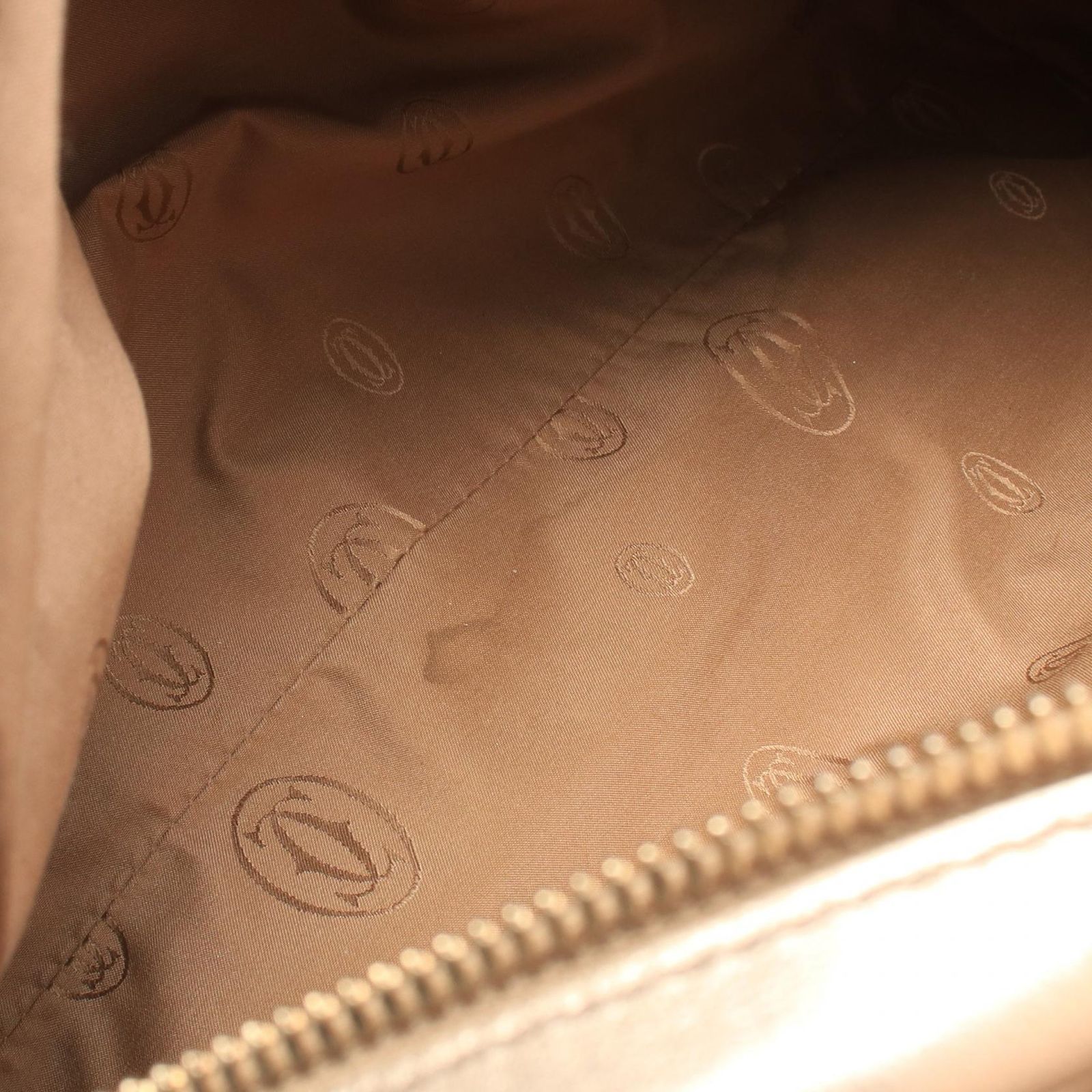 Cartier Handbag Marcello de Champagne Gold Leather — view 5