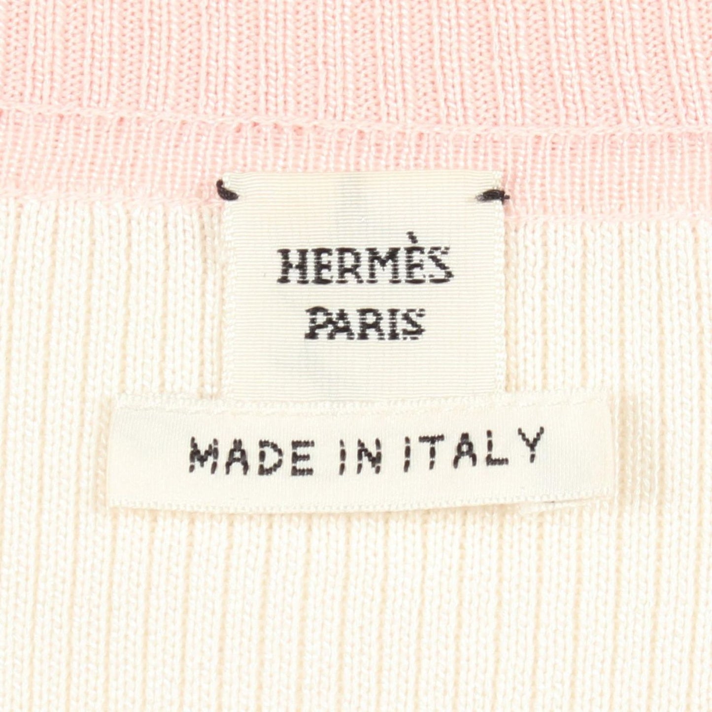 Hermes Knit Twillaine Brides de Gala Switch Silk Cotton Sweater — view 3