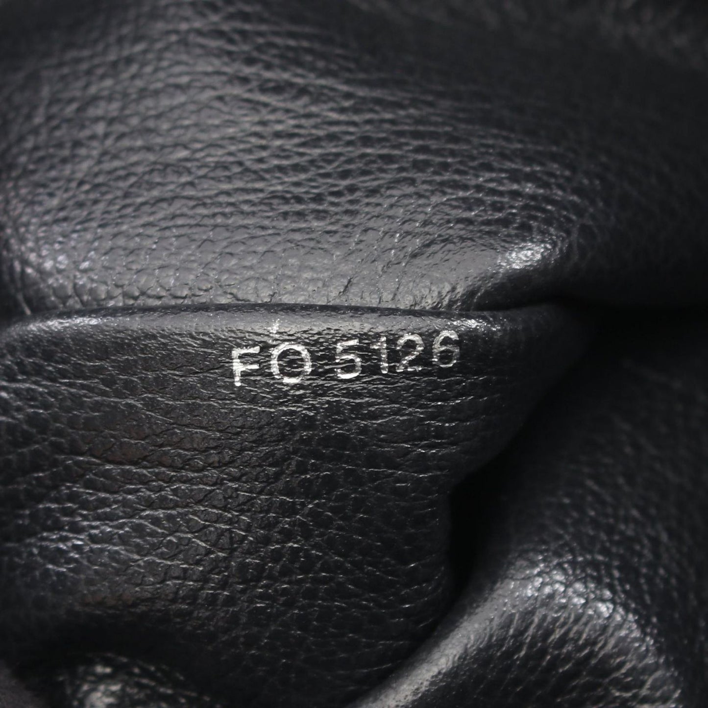 Louis Vuitton Backpack Charcoal Gray Multi Leather Randonnee GM — view 5