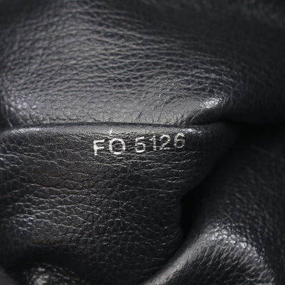 Louis Vuitton Backpack Charcoal Gray Multi Leather Randonnee GM — view 5