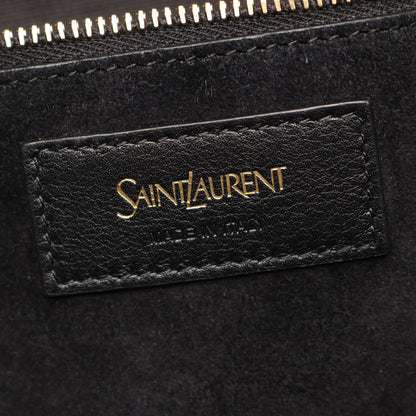 Saint Laurent Paris Tote Hobo Black Leather — view 4