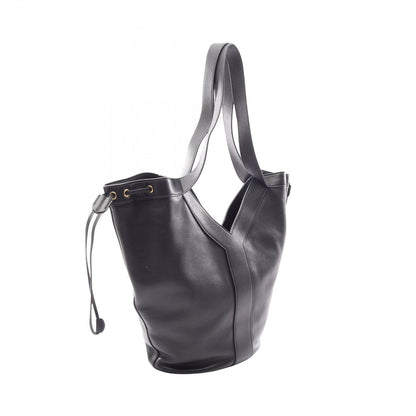 Saint Laurent Paris Tote Hobo Black Leather — view 2