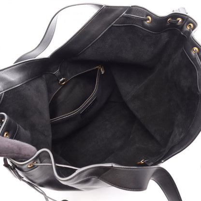 Saint Laurent Paris Tote Hobo Black Leather — view 3