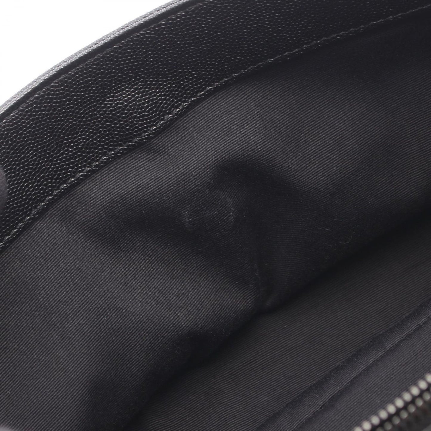 Saint Laurent Paris Shoulder Bag West Hollywood Monogram Black Leather Medium — view 8