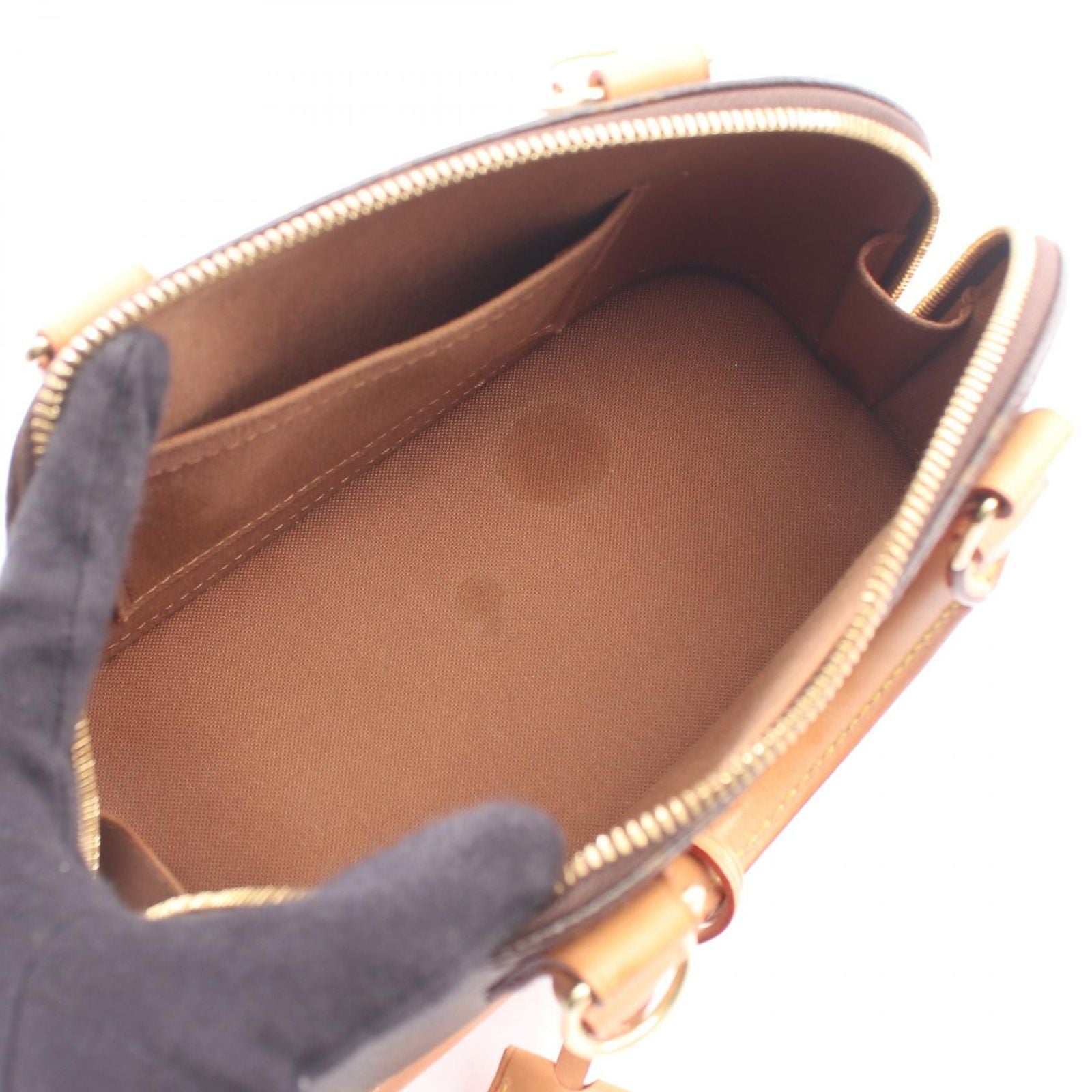 Louis Vuitton Handbag Alma BB Monogram Leather — view 3