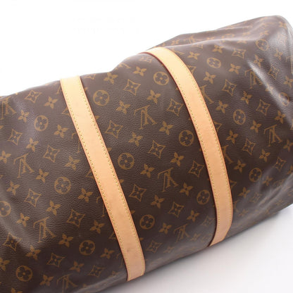 Louis Vuitton Boston Bag Keepall Bandouliere 55 Monogram Leather 55 — view 8