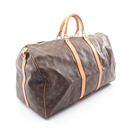 Louis Vuitton Boston Bag Keepall Bandouliere 55 Monogram Leather 55 — view 2