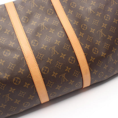 Louis Vuitton Boston Bag Keepall 55 Monogram Leather — view 8