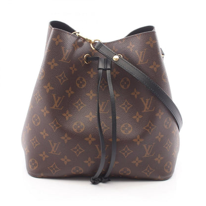 Louis Vuitton Shoulder Bag Neo Noe Noir Leather