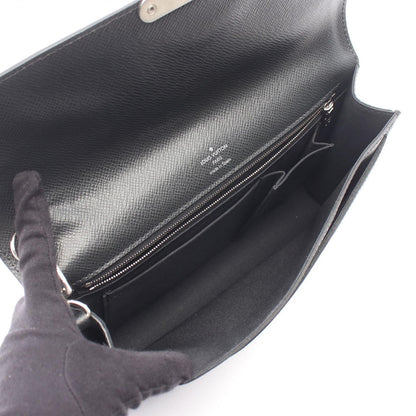 Louis Vuitton Clutch Belaia Ardoise Leather — view 3