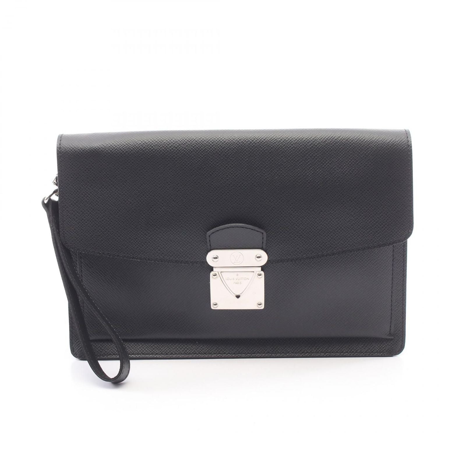 Louis Vuitton Clutch Belaia Ardoise Leather