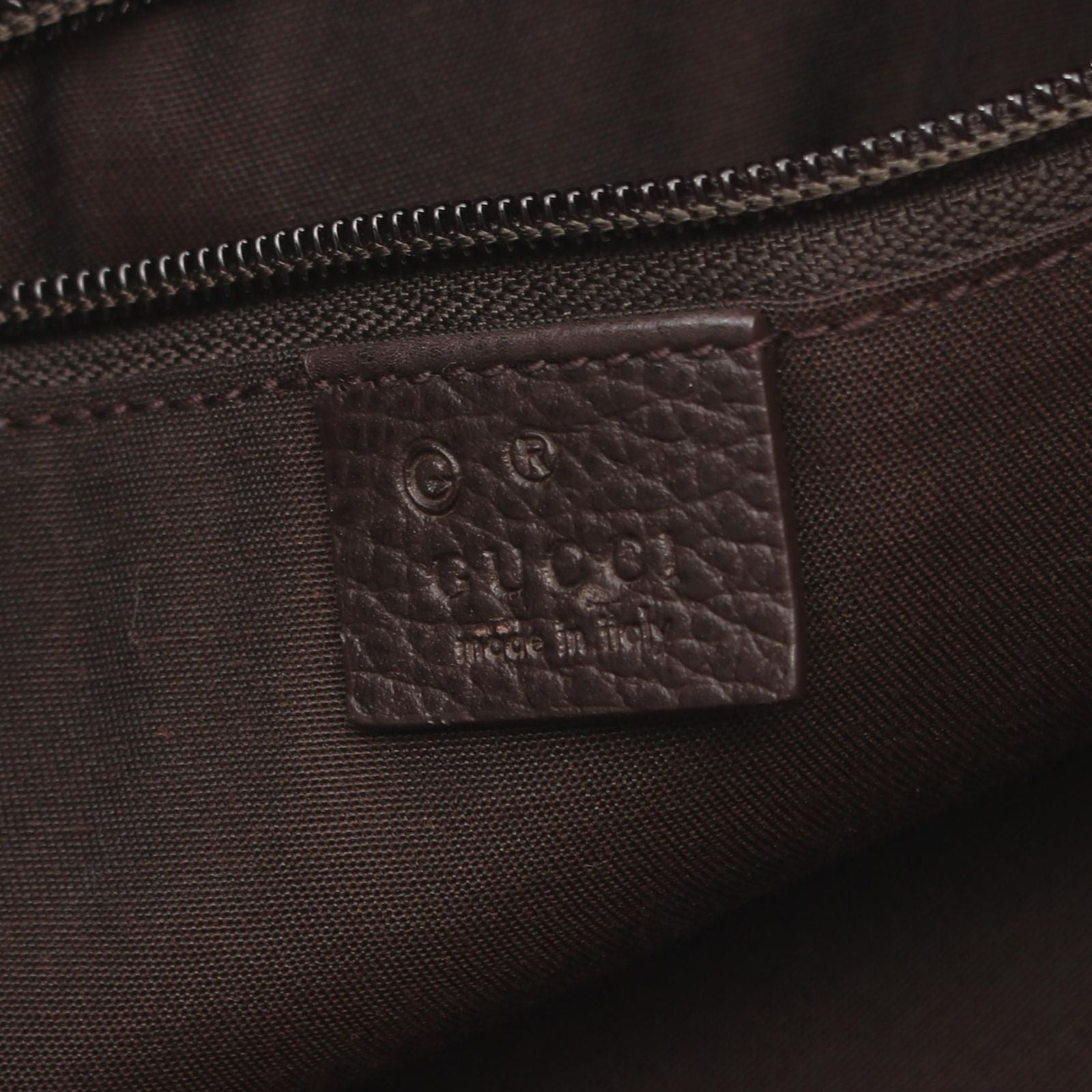 Gucci Boston Bag Sherry Line Beige Brown Canvas Leather Diamante — view 4