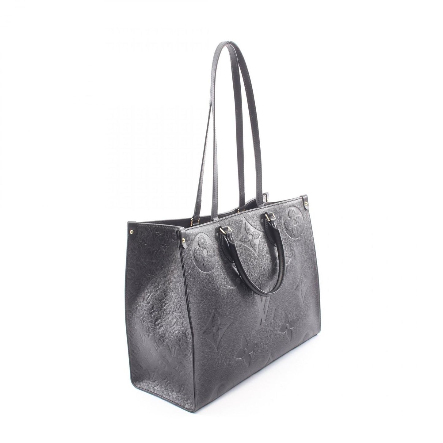 Louis Vuitton Tote Bag On The Go GM 2-Way Noir Leather — view 2