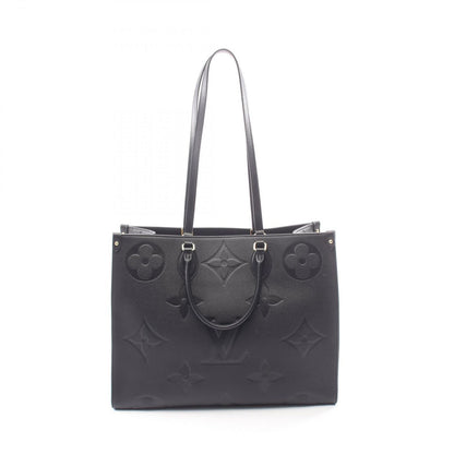 Louis Vuitton Tote Bag On The Go GM 2-Way Noir Leather