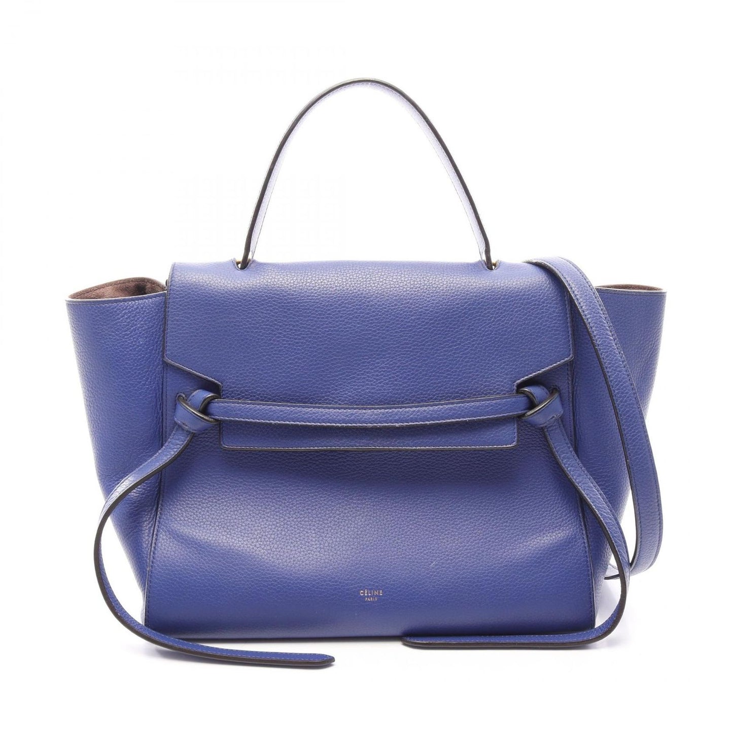 Celine Belt Bag Mini 2-Way Blue Leather