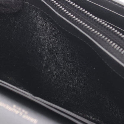 Saint Laurent Paris Shoulder Bag YSL Monogram Polka Dot Black Leather Kate — view 5