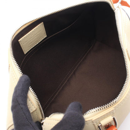 Louis Vuitton Shoulder Bag City Keepall Cream Leather — view 3