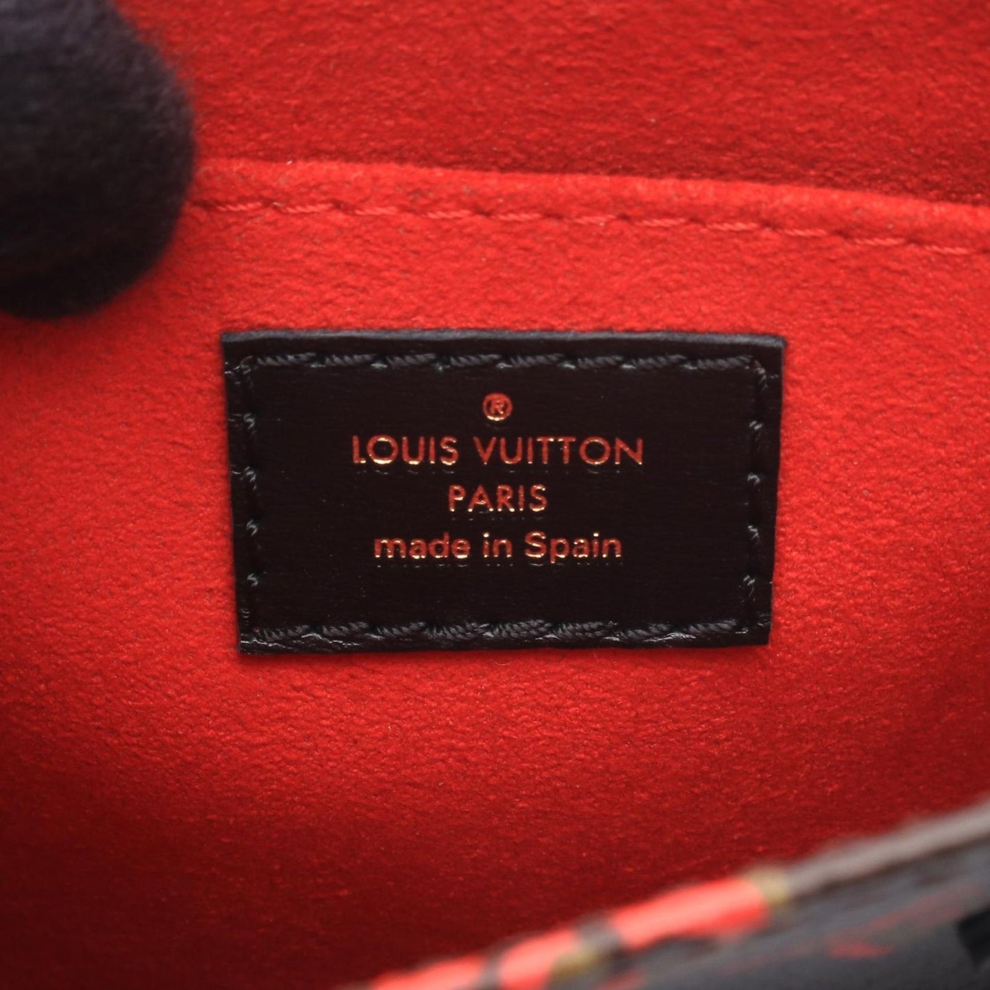 Louis Vuitton Handbag Sac Plat Monogram Fall in Love Leather Petite — view 4