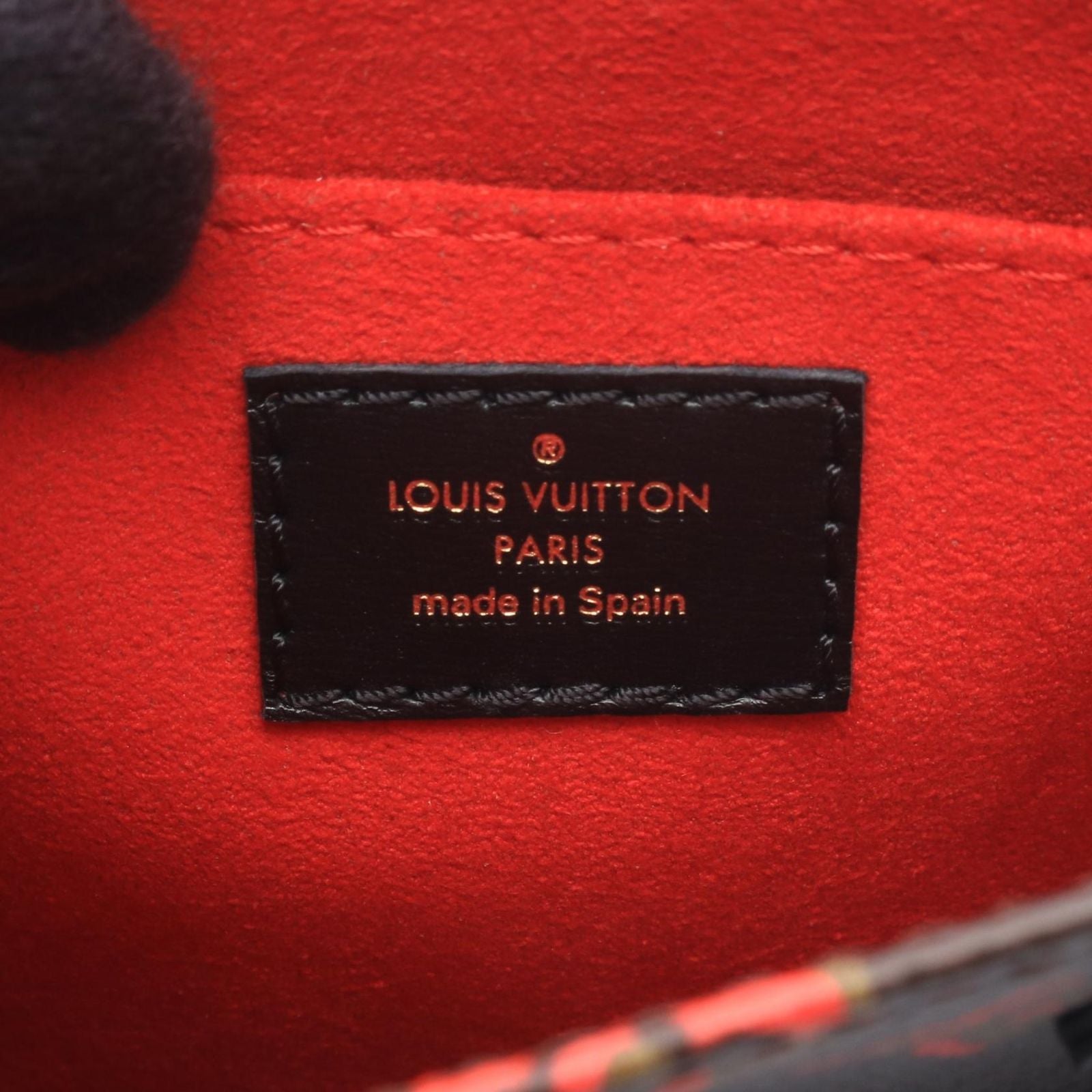 Louis Vuitton Handbag Sac Plat Monogram Fall in Love Leather Petite — view 4