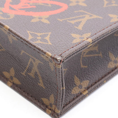 Louis Vuitton Handbag Sac Plat Monogram Fall in Love Leather Petite — view 5