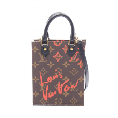 Louis Vuitton Handbag Sac Plat Monogram Fall in Love Leather Petite