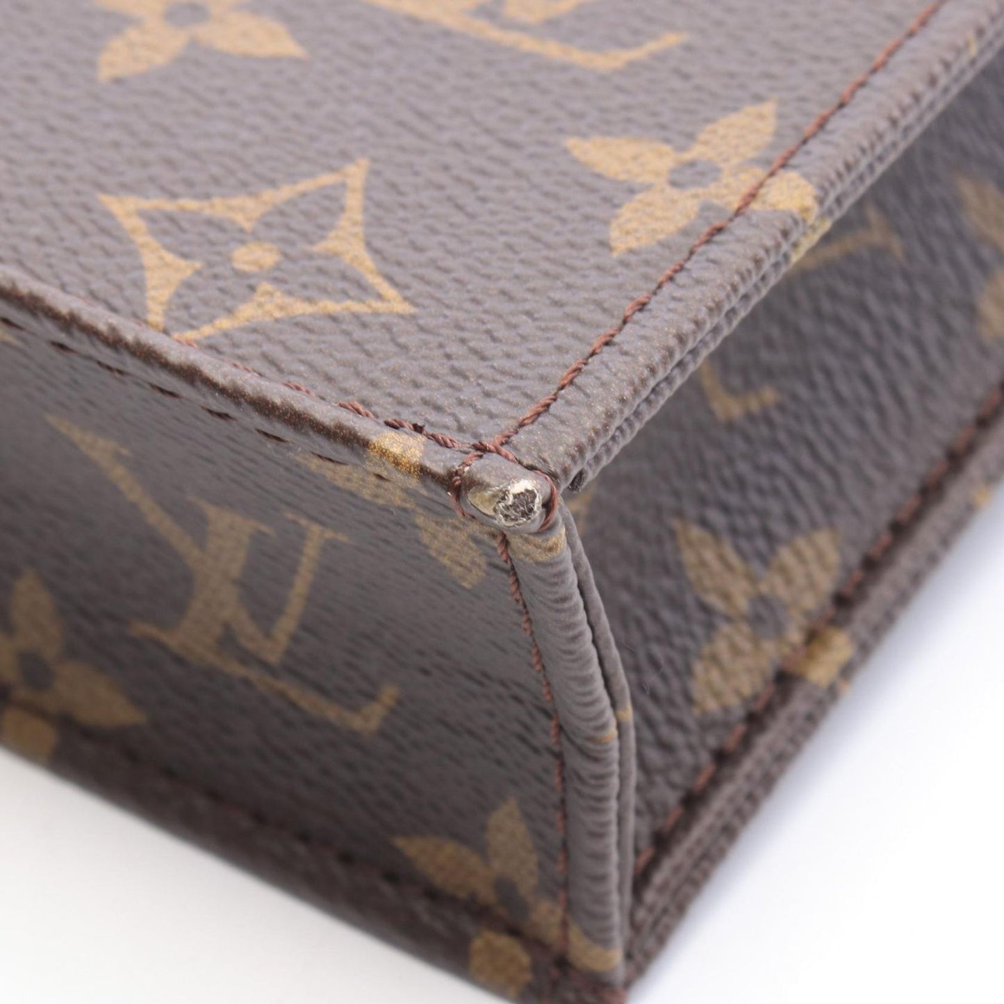 Louis Vuitton Handbag Sac Plat Monogram Fall in Love Leather Petite — view 6