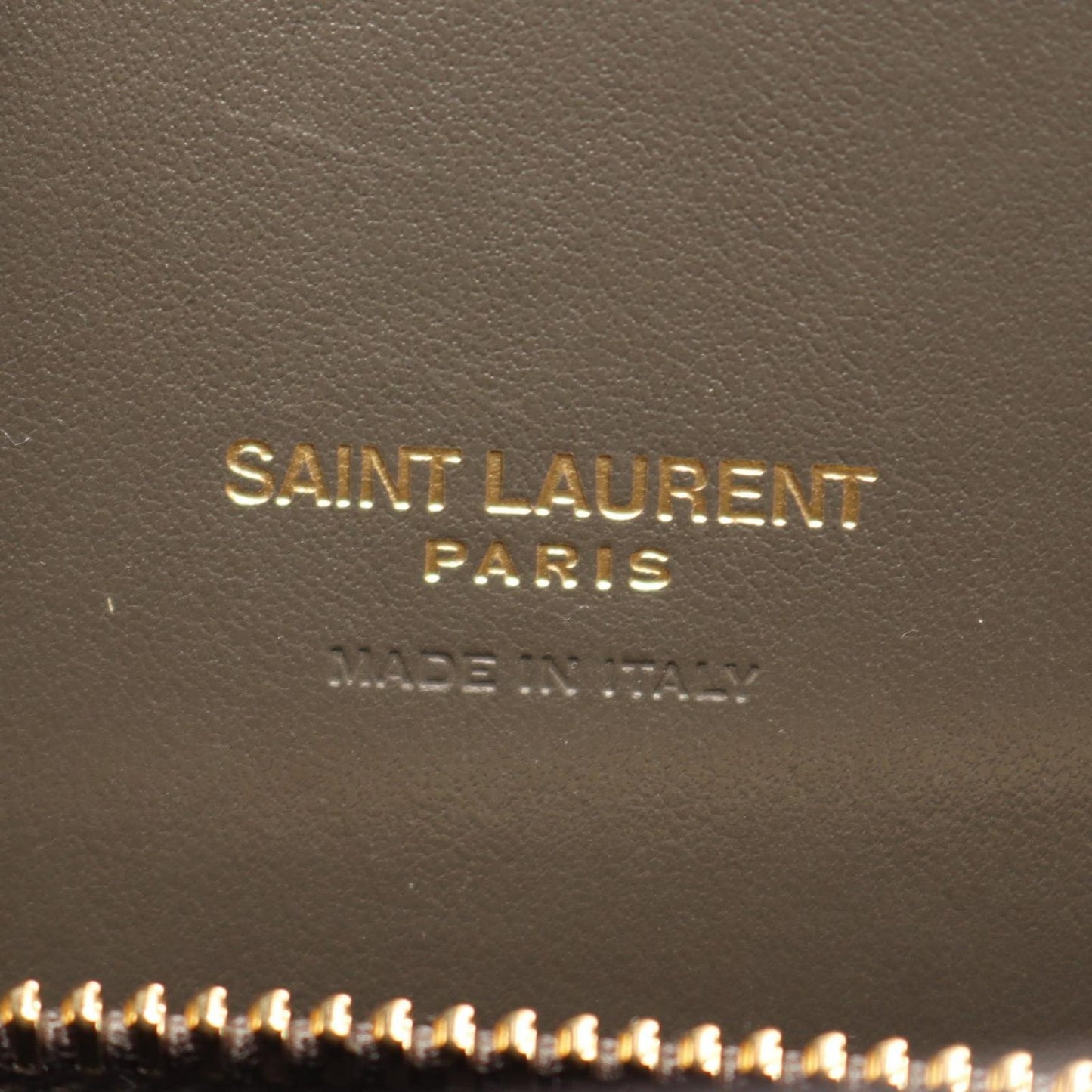 Saint Laurent Paris Handbag Sac de Jour Baby 2-Way Charcoal Gray Leather — view 4