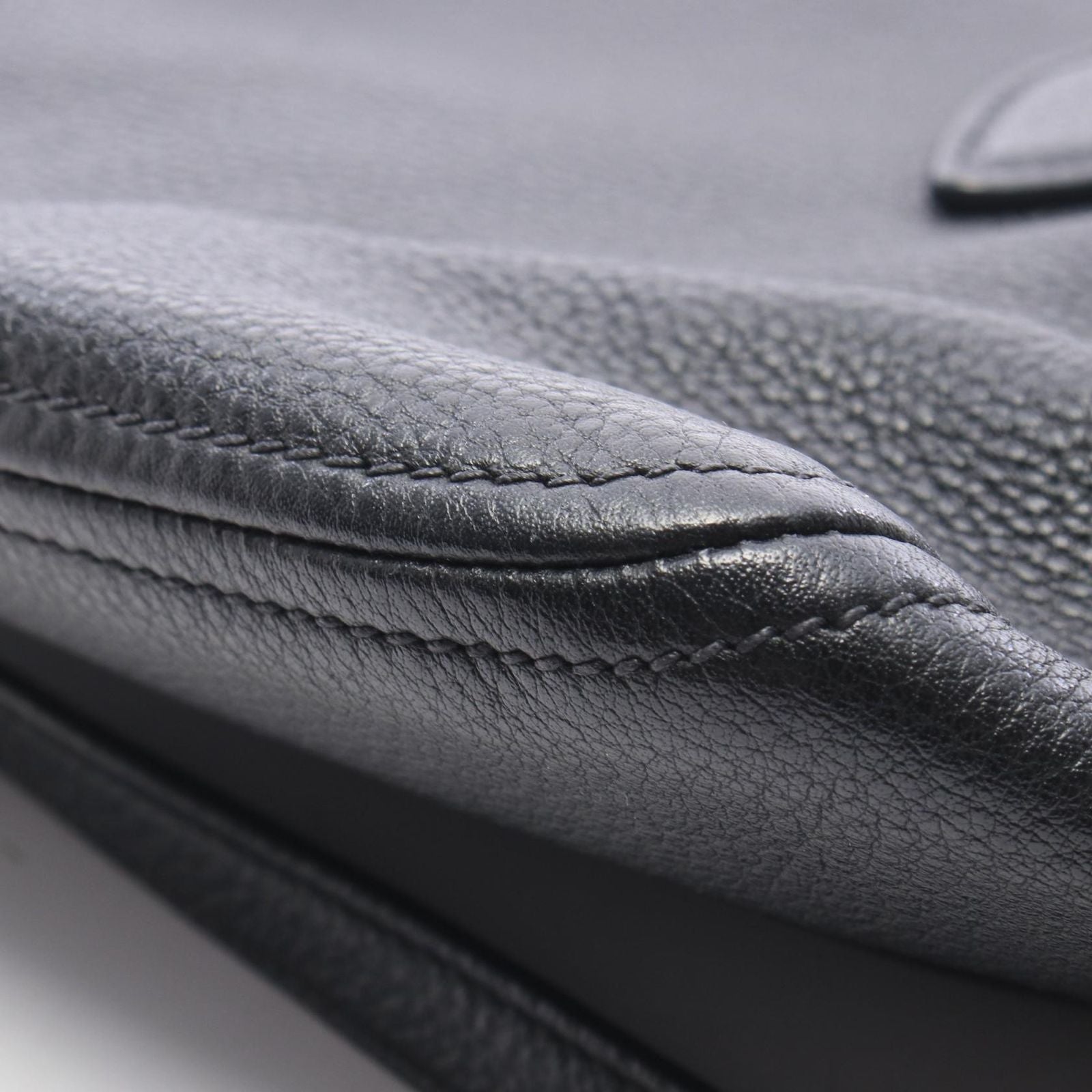 Prada Black Leather 2-Way Boston Bag — view 5