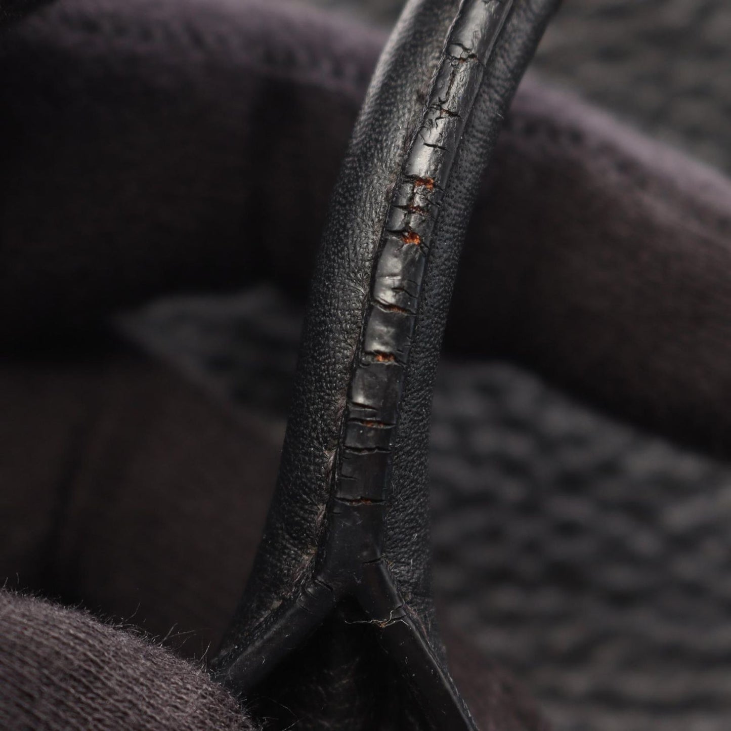 Prada Handbag VIT.DAINO Black Leather 2-Way — view 7