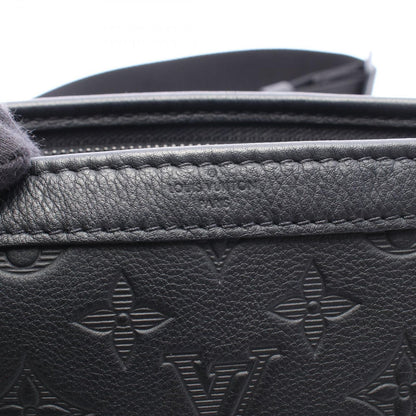 Louis Vuitton Shoulder Bag Gaston Wearable Wallet Noir Leather — view 4