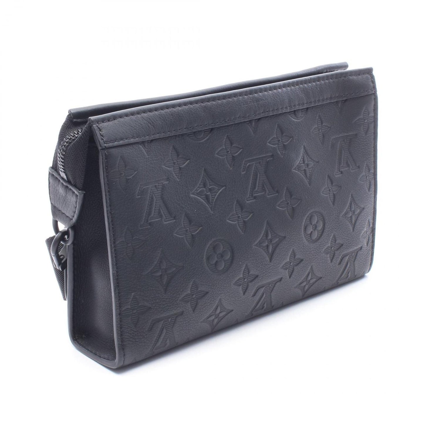 Louis Vuitton Shoulder Bag Gaston Wearable Wallet Noir Leather — view 2