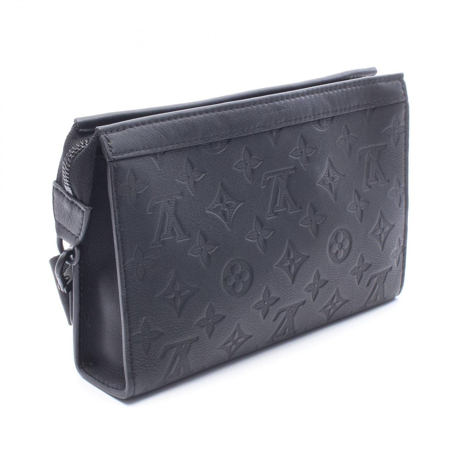 Louis Vuitton Shoulder Bag Gaston Wearable Wallet Noir Leather — view 2