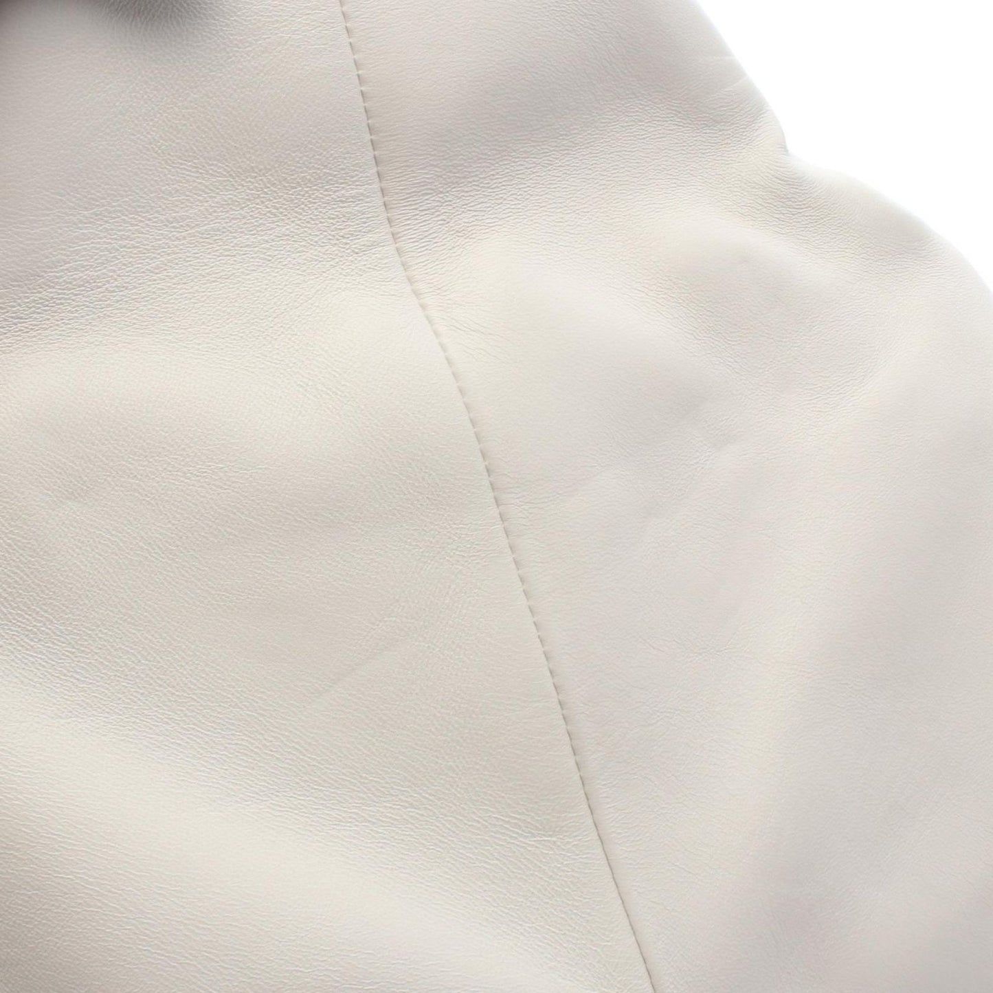 Bottega Veneta Clutch Triangle Flap White Leather — view 5