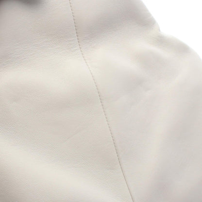 Bottega Veneta Clutch Triangle Flap White Leather — view 5