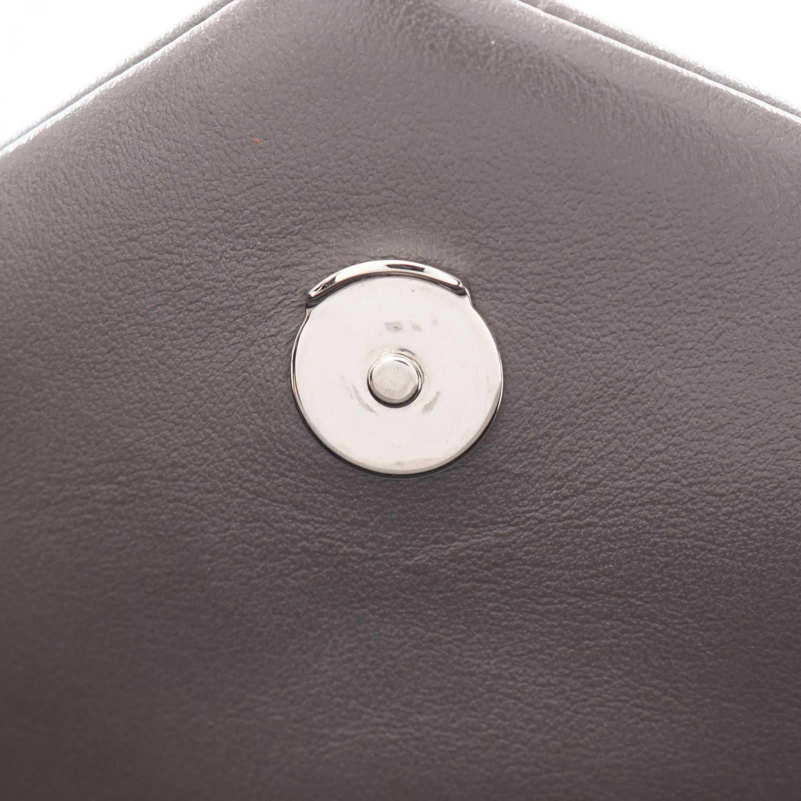 Saint Laurent Paris Shoulder Bag Toy Loulou Gray Leather — view 5