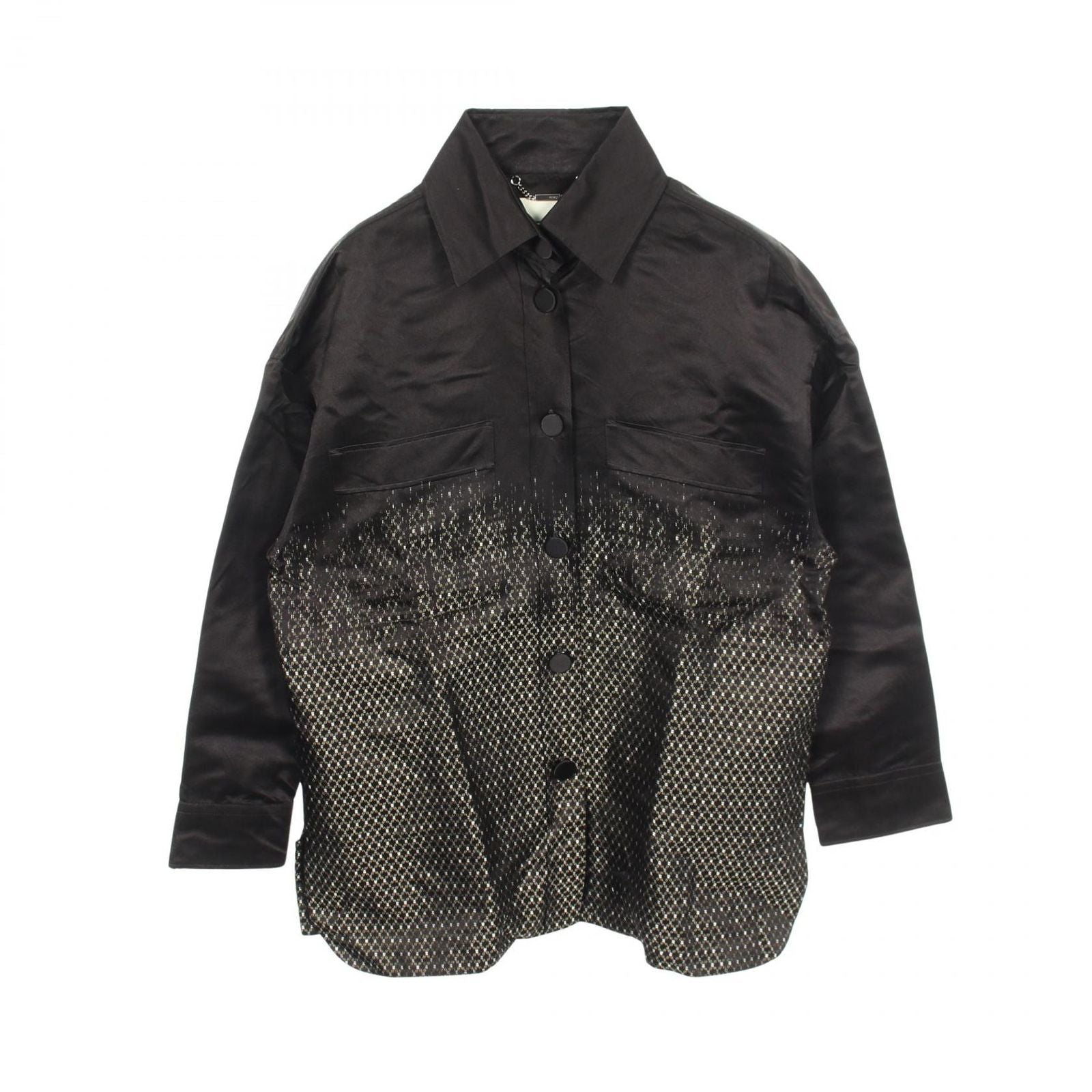 Fendi Geometric Silk Shirt