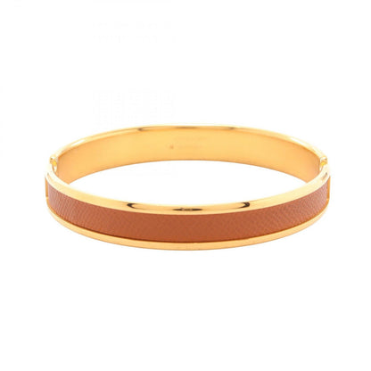 Hermes Bangle Olympe Leather Bracelet — view 2