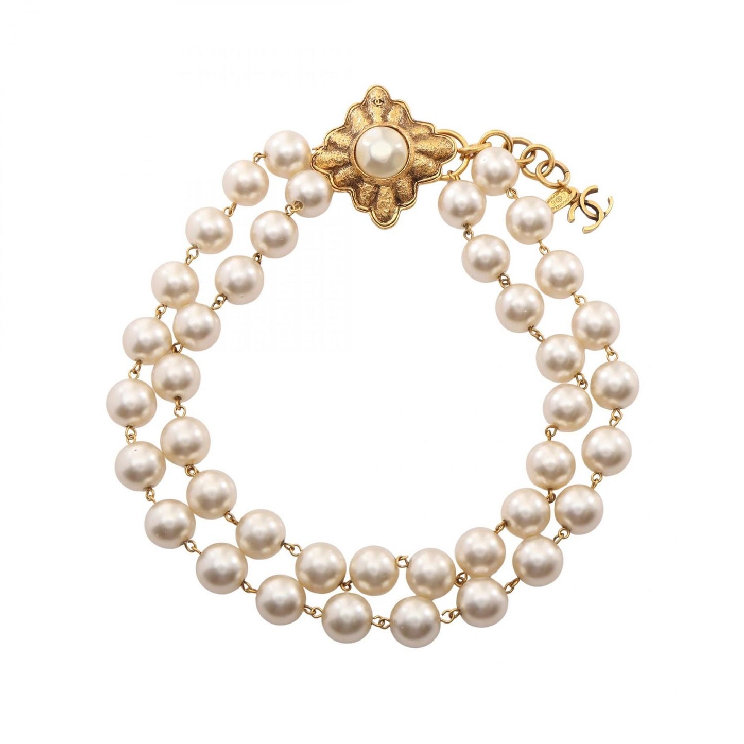 Chanel Necklace CC Logo