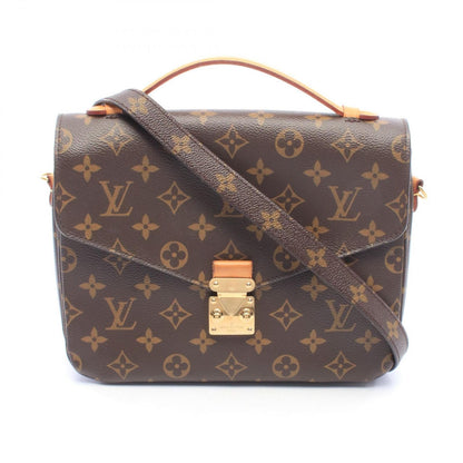 Louis Vuitton Handbag Pochette Metis MM Leather