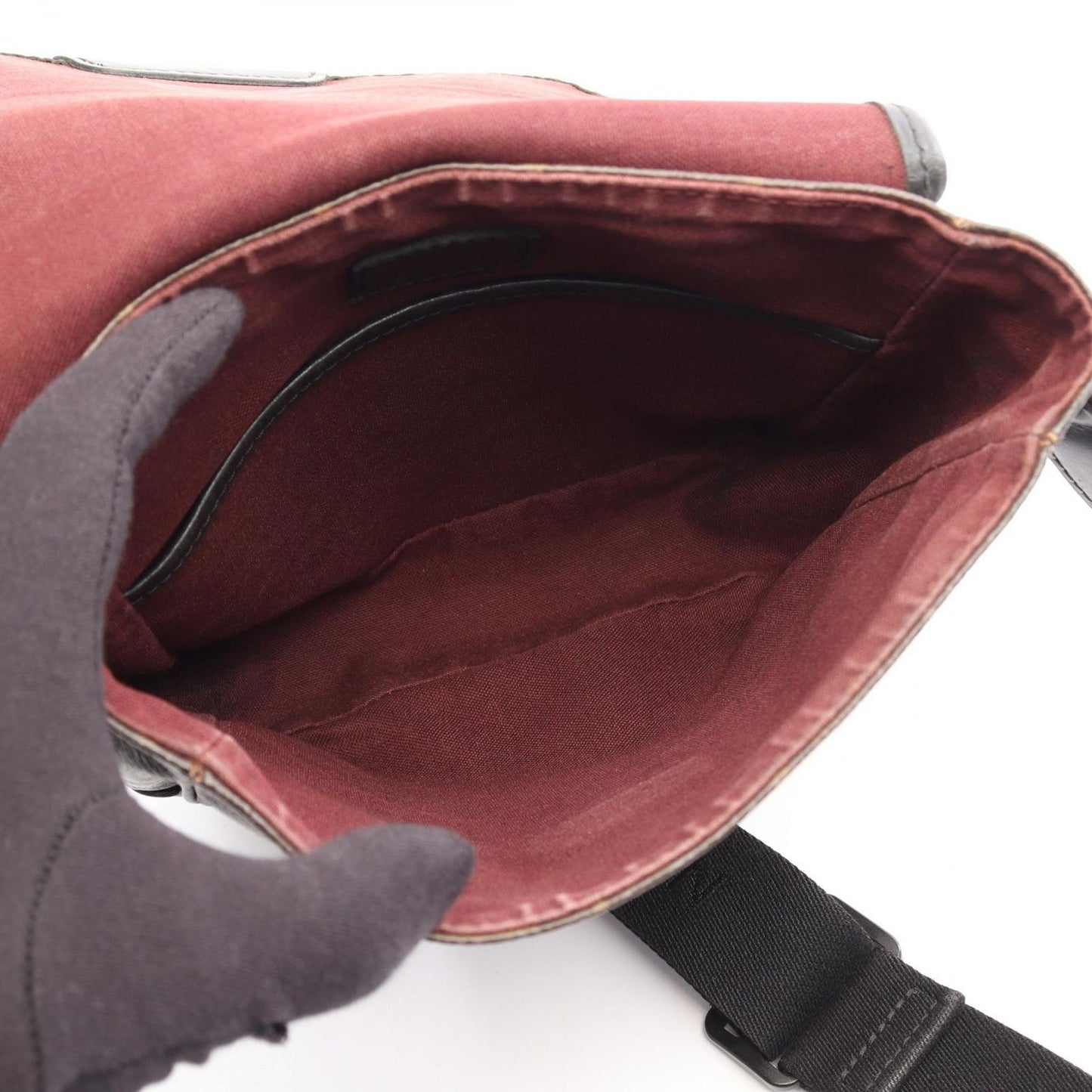 Louis Vuitton Shoulder Bag Bus PM Monogram Macassar Leather — view 3