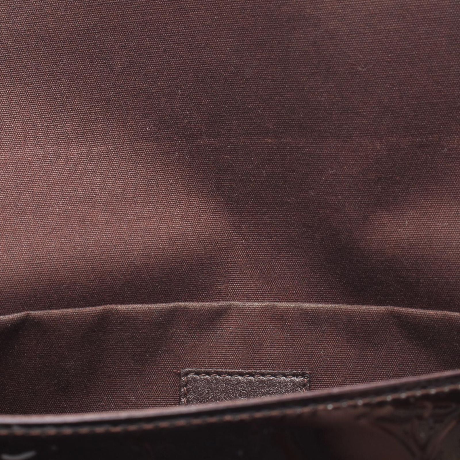 Louis Vuitton Shoulder Bag Pochette Felicie Monogram Vernis Amarante Alamant — view 7