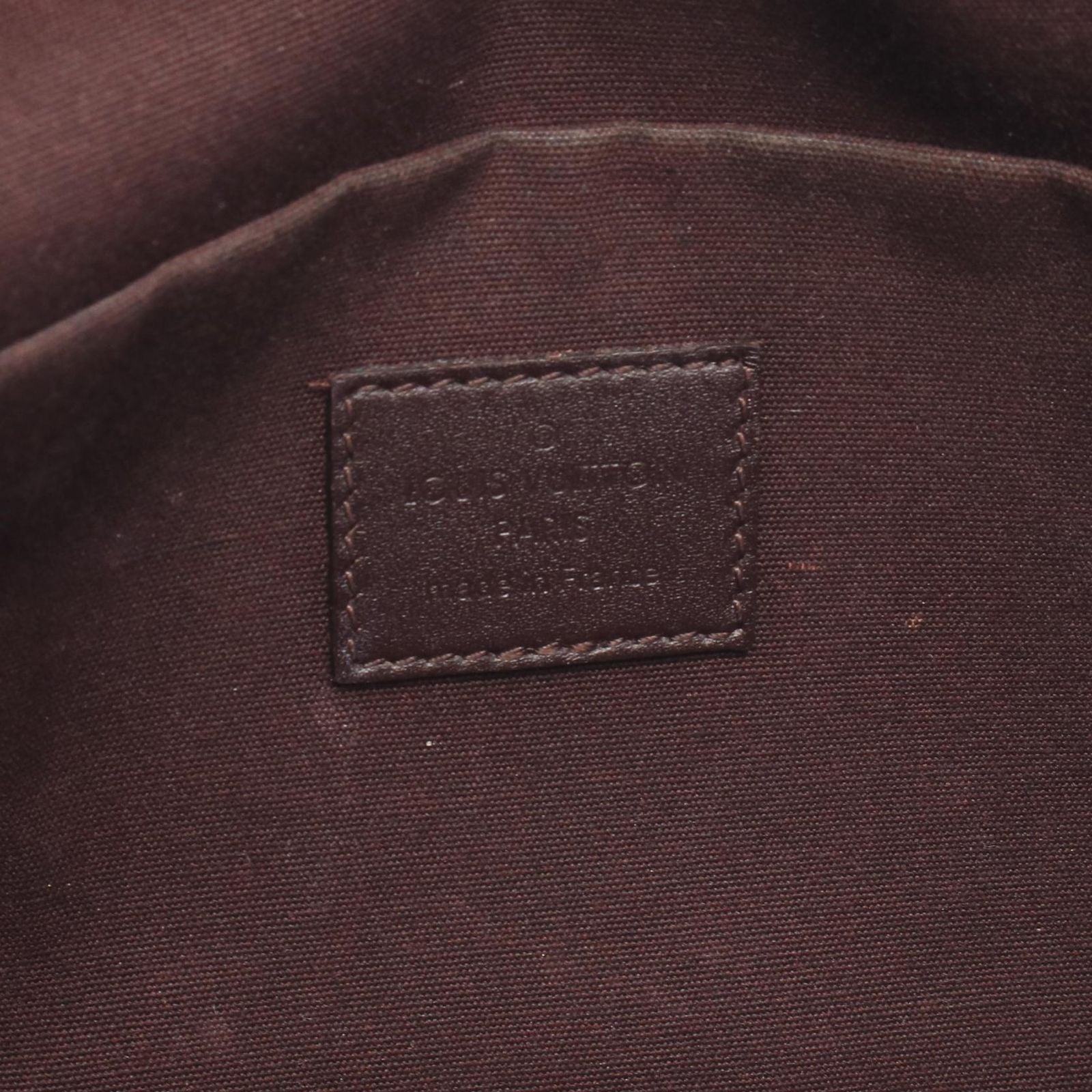 Louis Vuitton Shoulder Bag Pochette Felicie Monogram Vernis Amarante Alamant — view 4